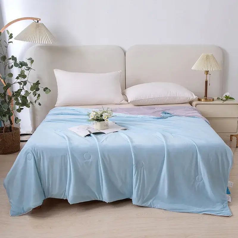 Blue Summer Cooling Quilt