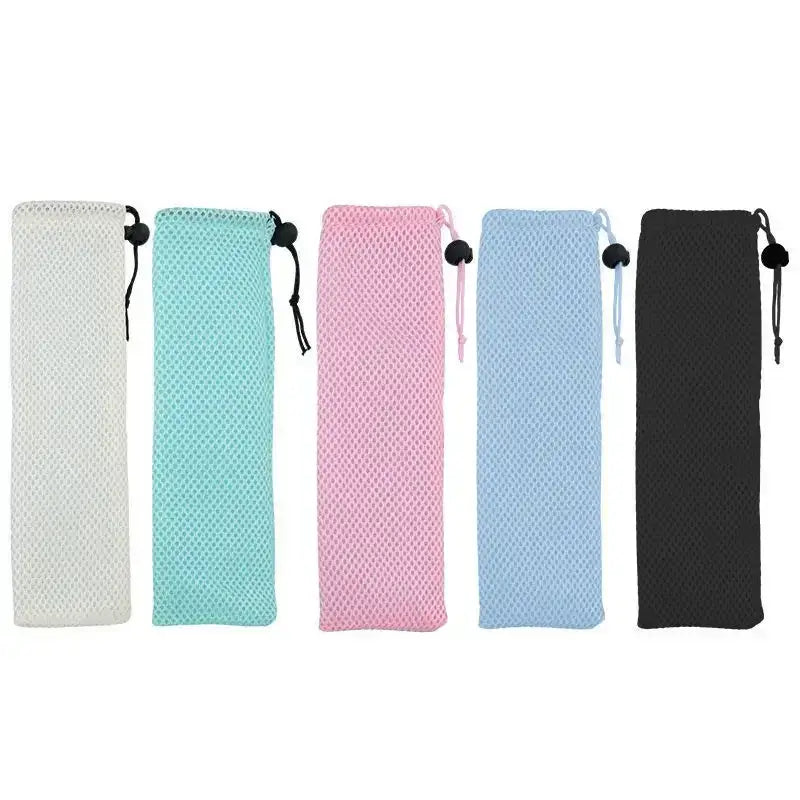 Blue Mesh Cutlery Case