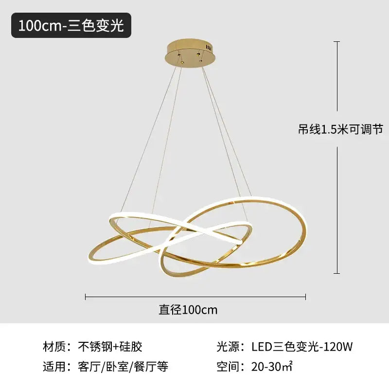 Gold Leaf Pendant Lamp