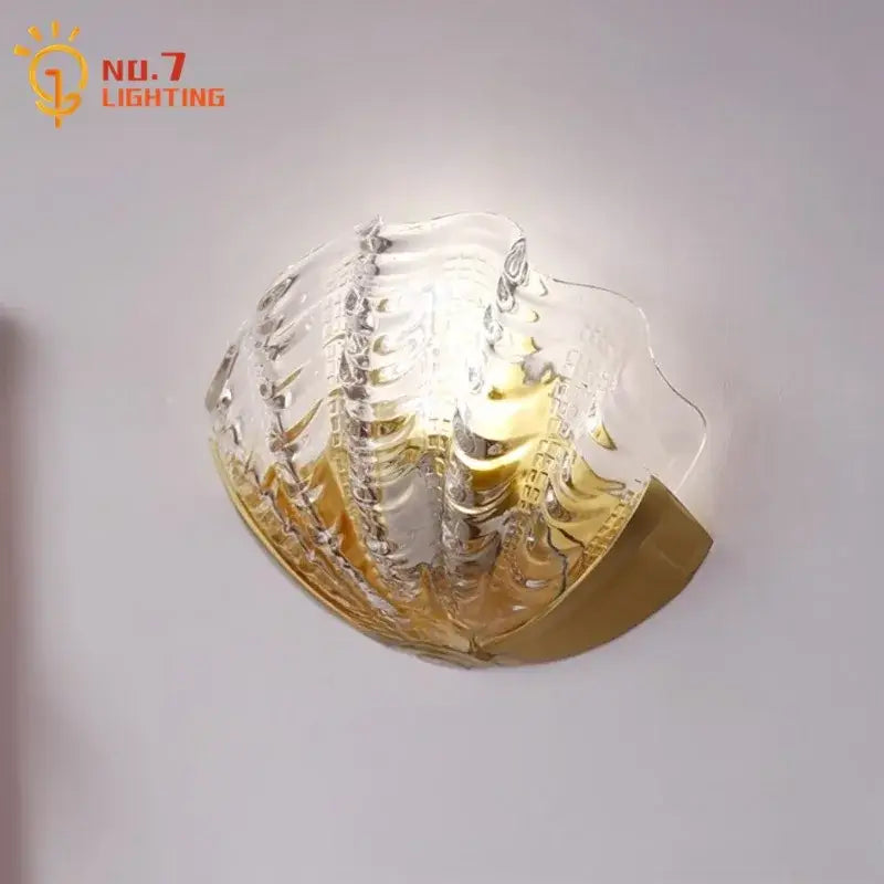 Brass Shell Wall Lamp