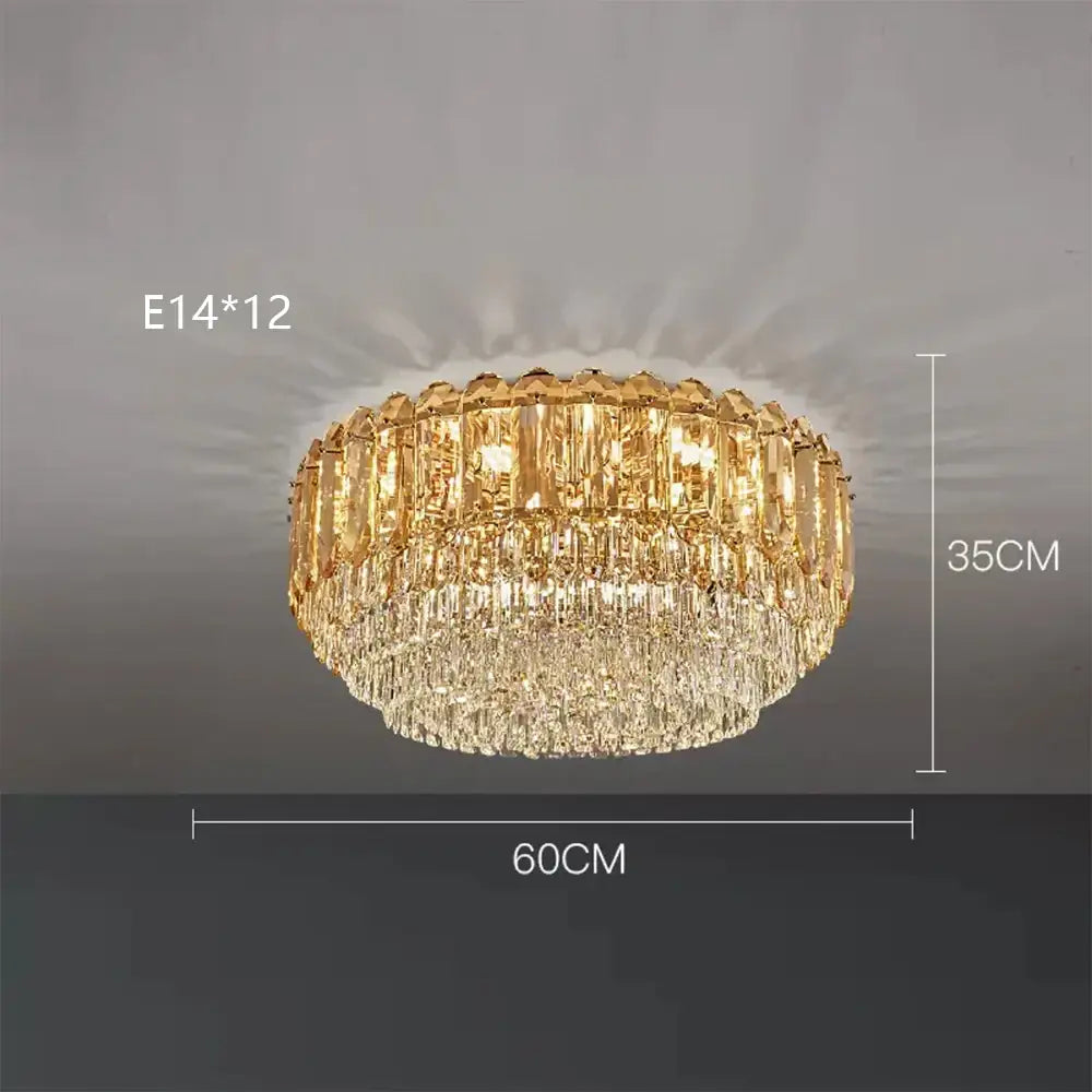 Gold LED 120cm Wall Lamp