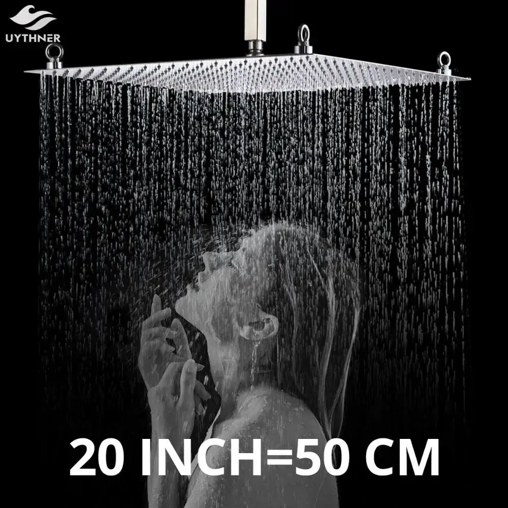 Chrome Square Shower Head