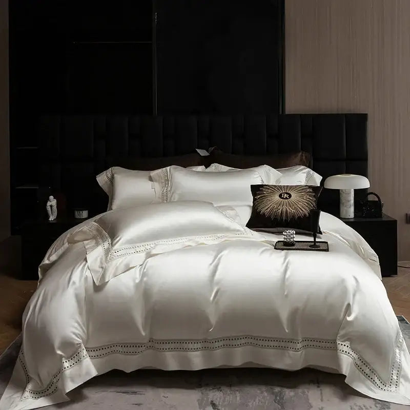Egyptian Cotton Lace Bedding