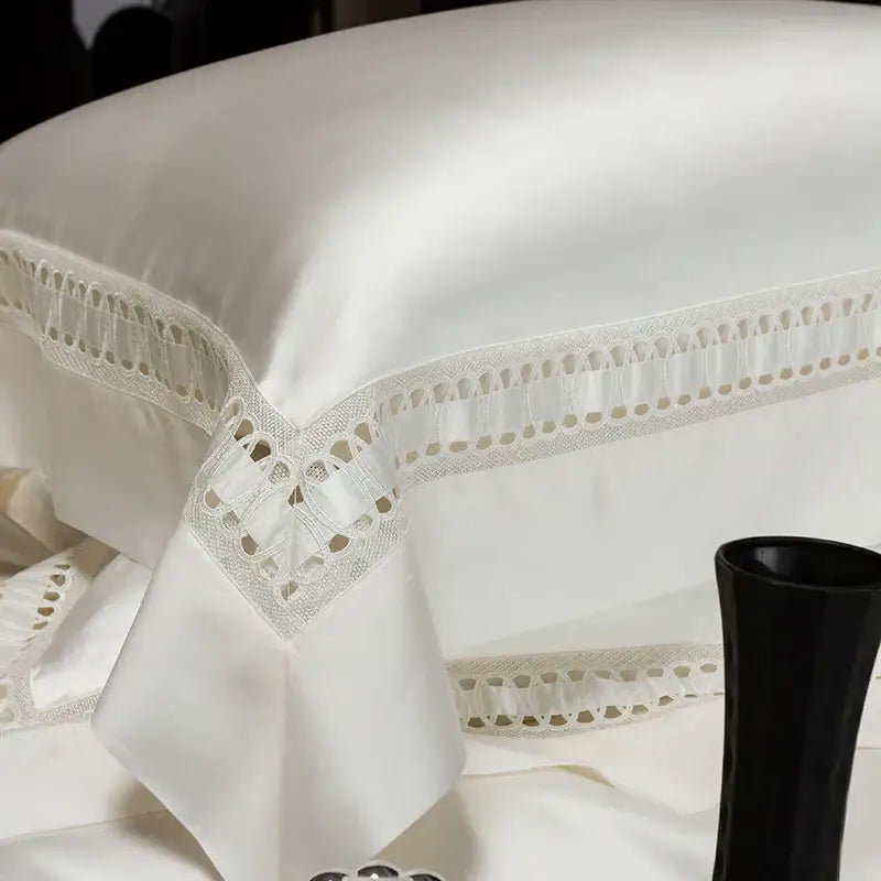 Egyptian Cotton Lace Bedding