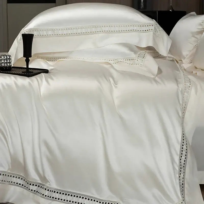 Egyptian Cotton Lace Bedding