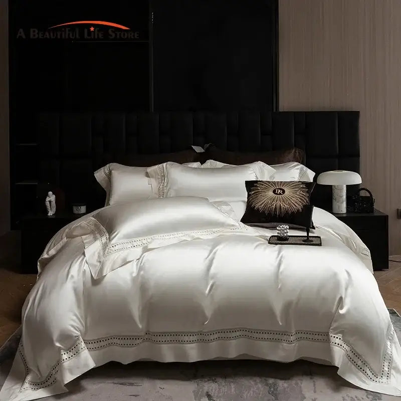 Egyptian Cotton Lace Bedding