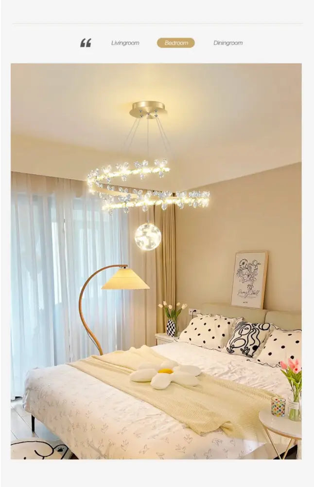 Gold Butterfly Nordic Ceiling Chandelier