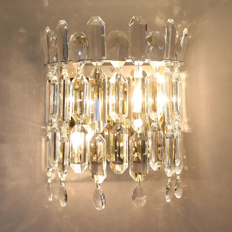 Crystal Wall Sconce Lamp