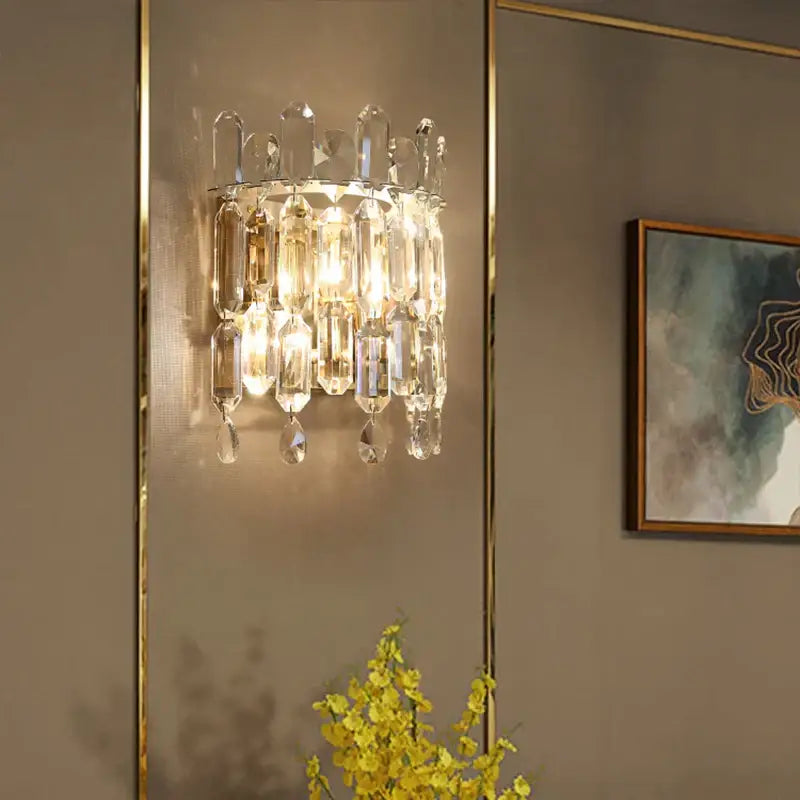 Crystal Wall Sconce Lamp