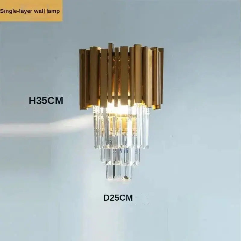 Gold Crystal Artistic Chandelier