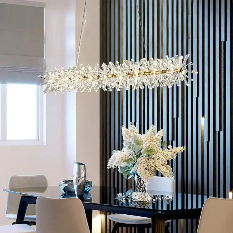 Gold Crystal Flower Chandelier Wall Lamp Option