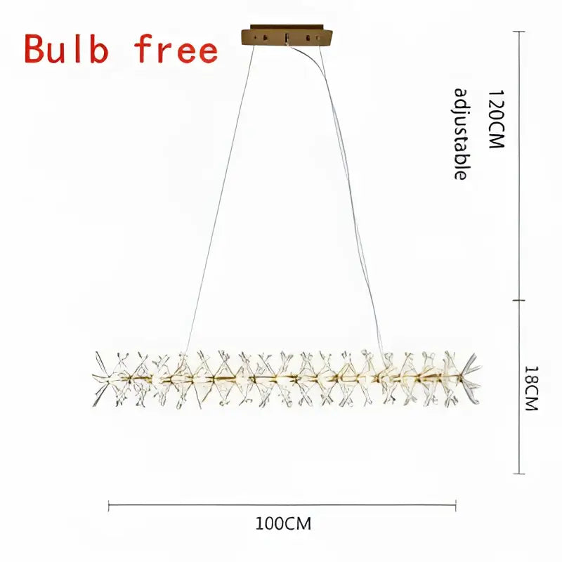 Gold Crystal Flower Chandelier Wall Lamp Option