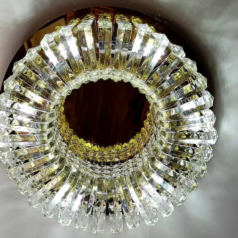 Gold Crystal 17cm Ceiling Chandelier