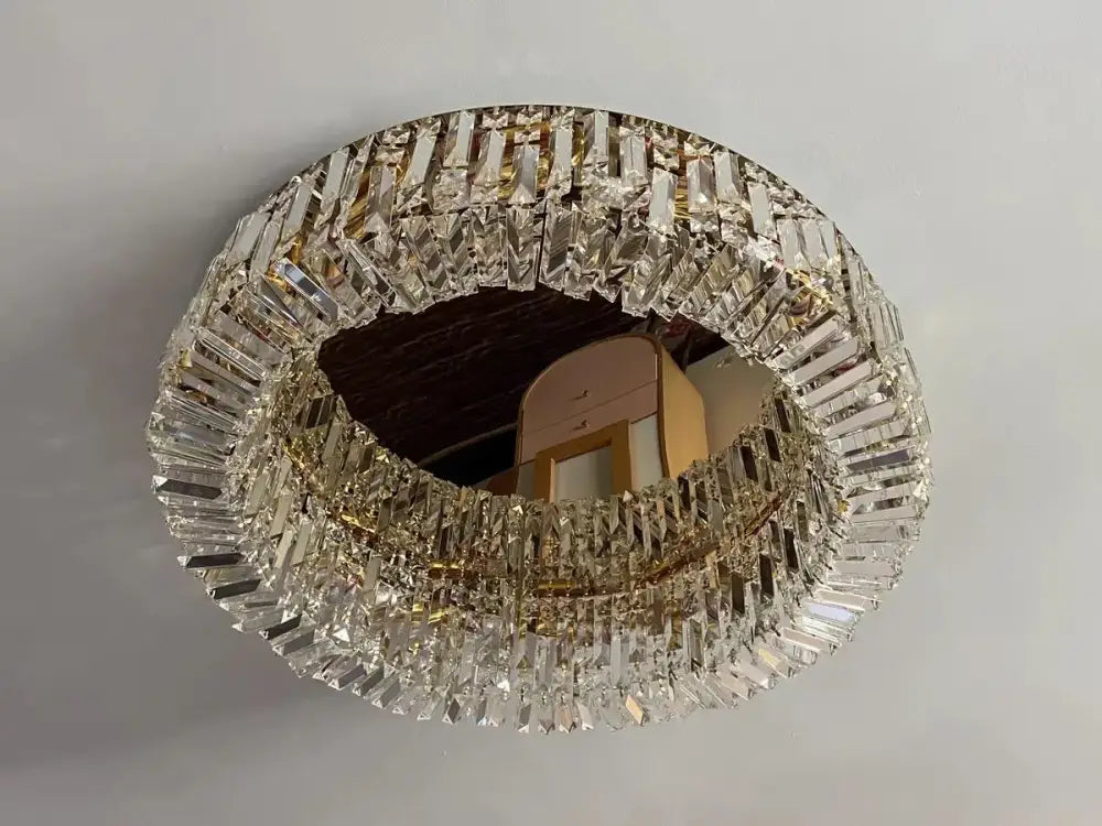 Gold Crystal 17cm Ceiling Chandelier