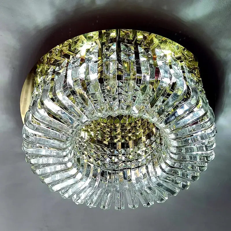 Gold Crystal 17cm Ceiling Chandelier