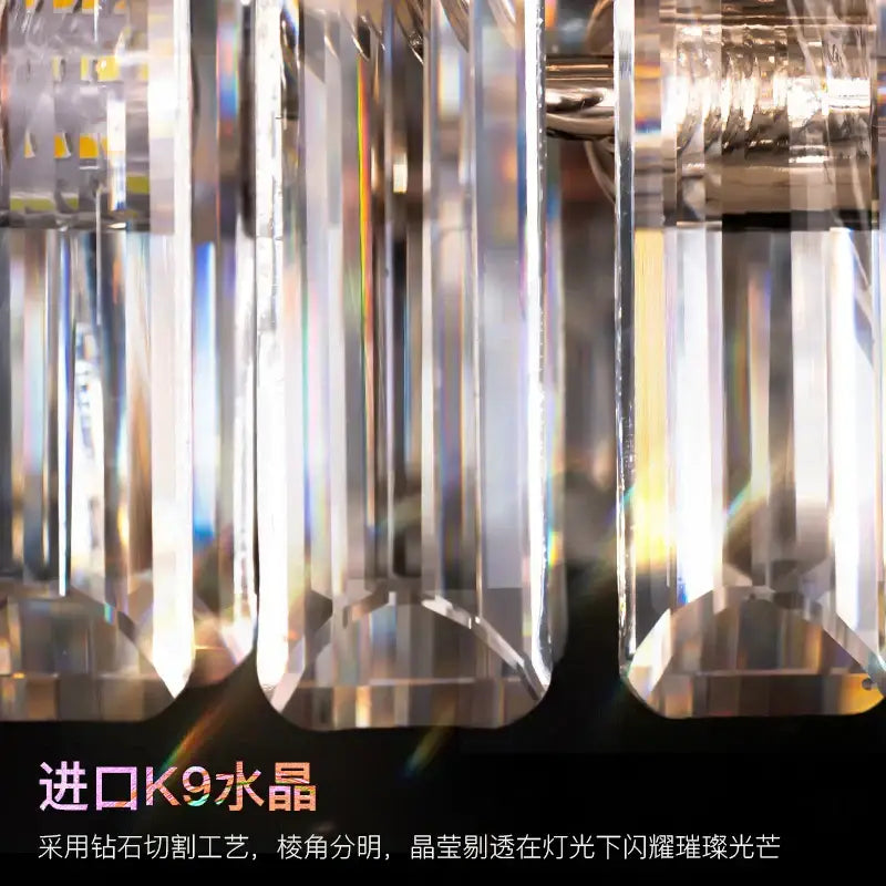 Gold Crystal Ring 35cm Chandelier