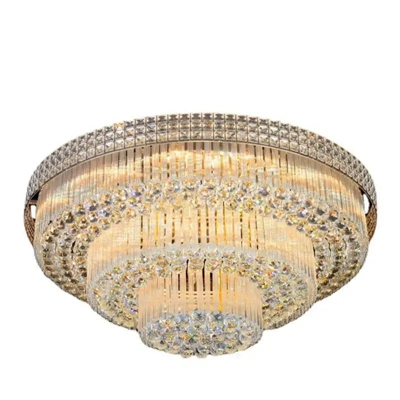 Gold LED Crystal Chandelier