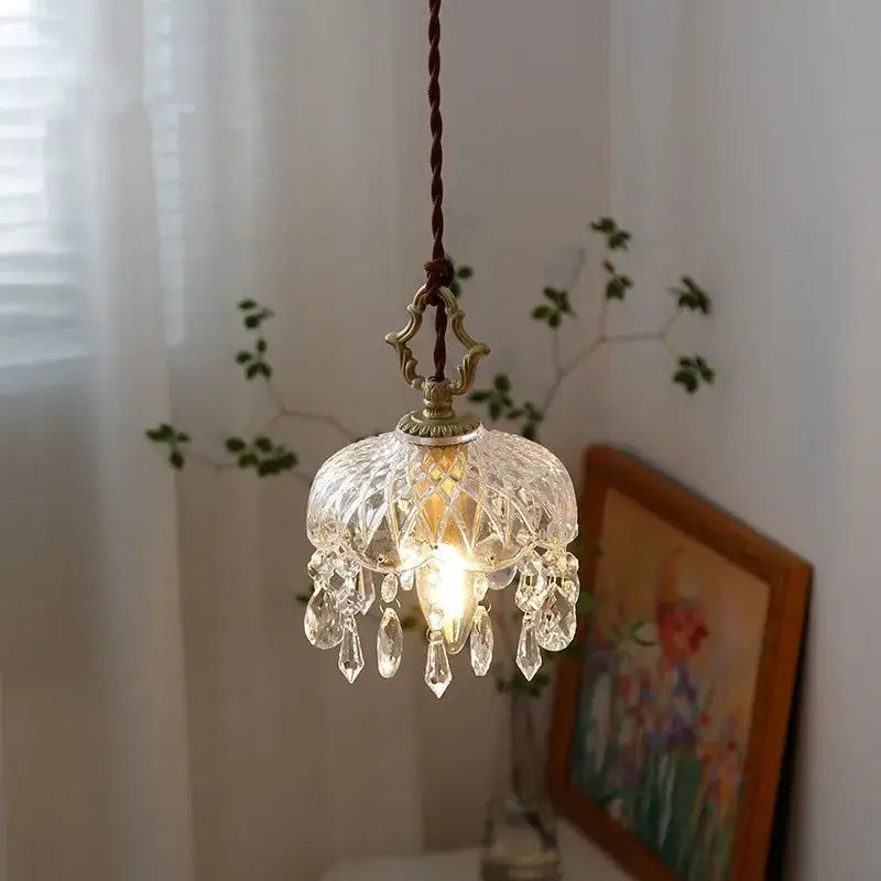 Gold Crystal French Wall Sconce