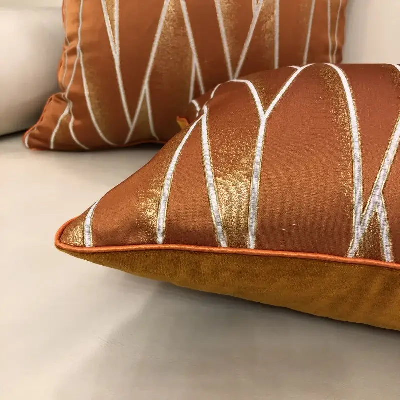 Silver Quilted Cushion Cover