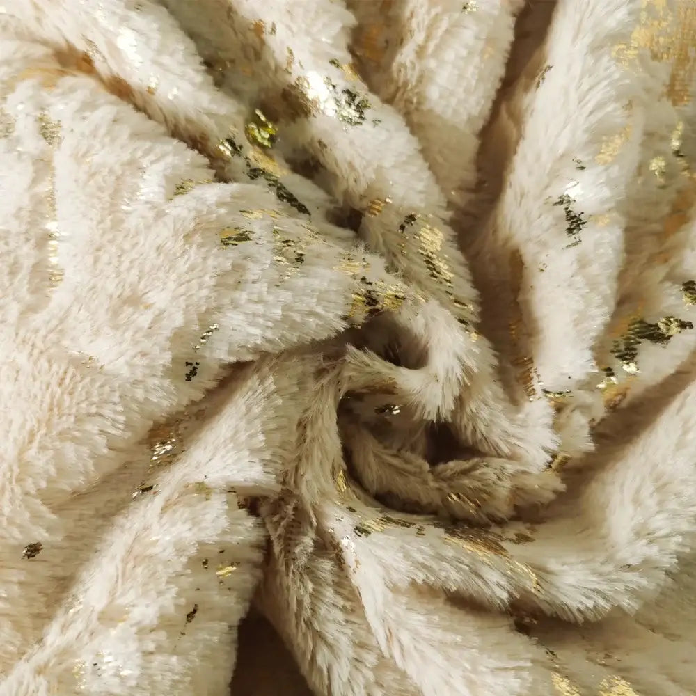 White Fur Cushion Cover