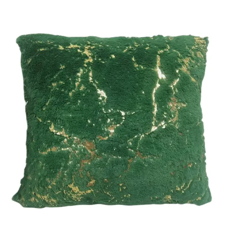 White Fur Cushion Cover