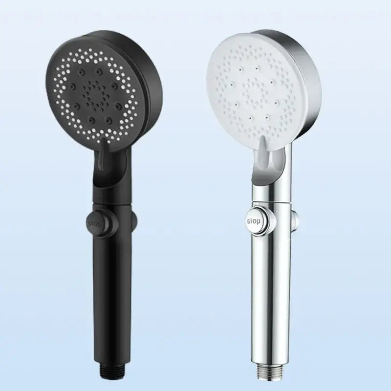 Black Adjustable Shower Head