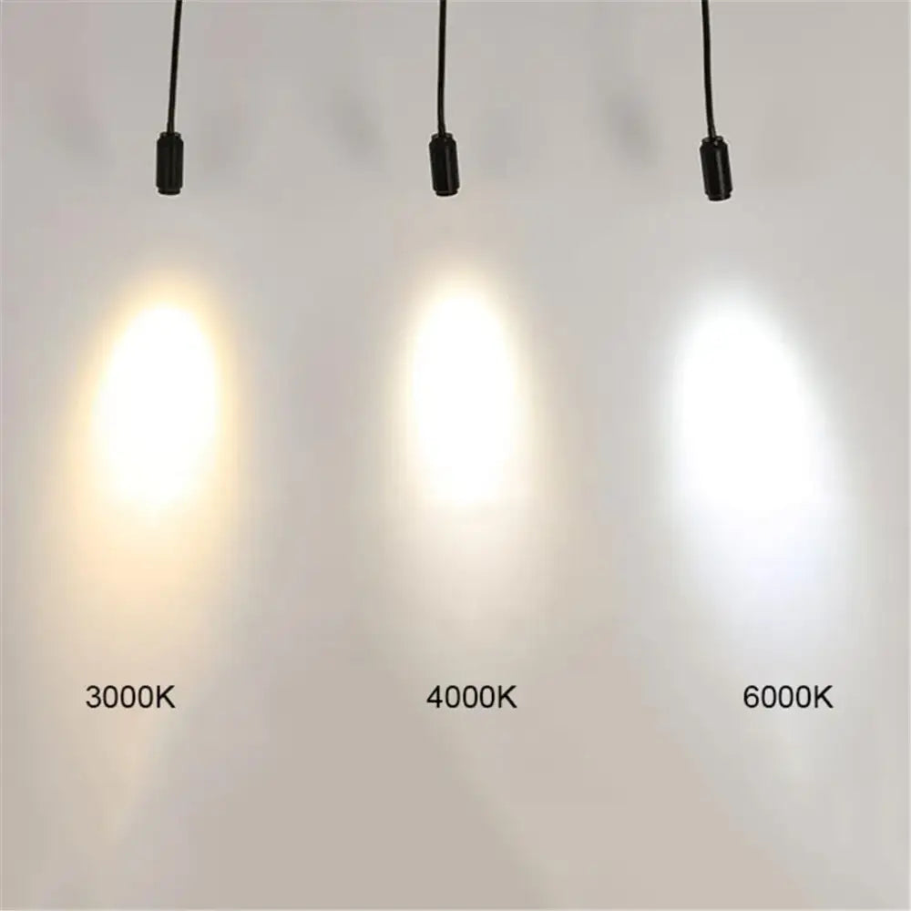 Black Adjustable Track Light 18W for Stores