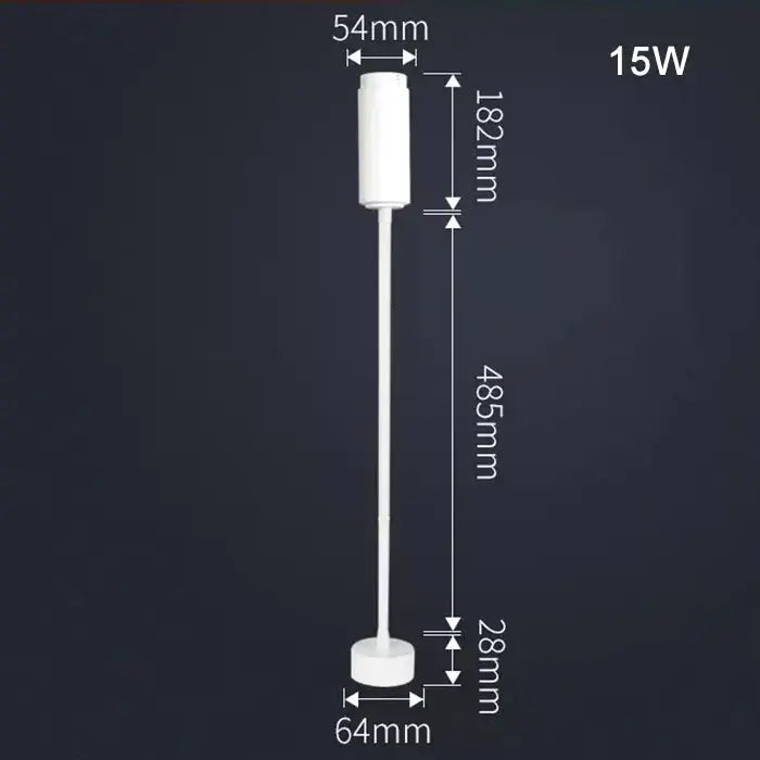 Black Adjustable Track Light 18W for Stores