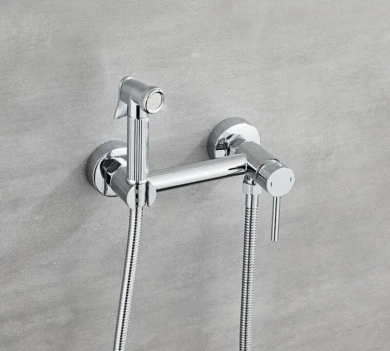 Black Bidet Faucet Set