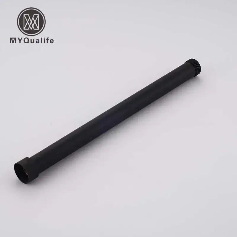 Black Brass Faucet Extension