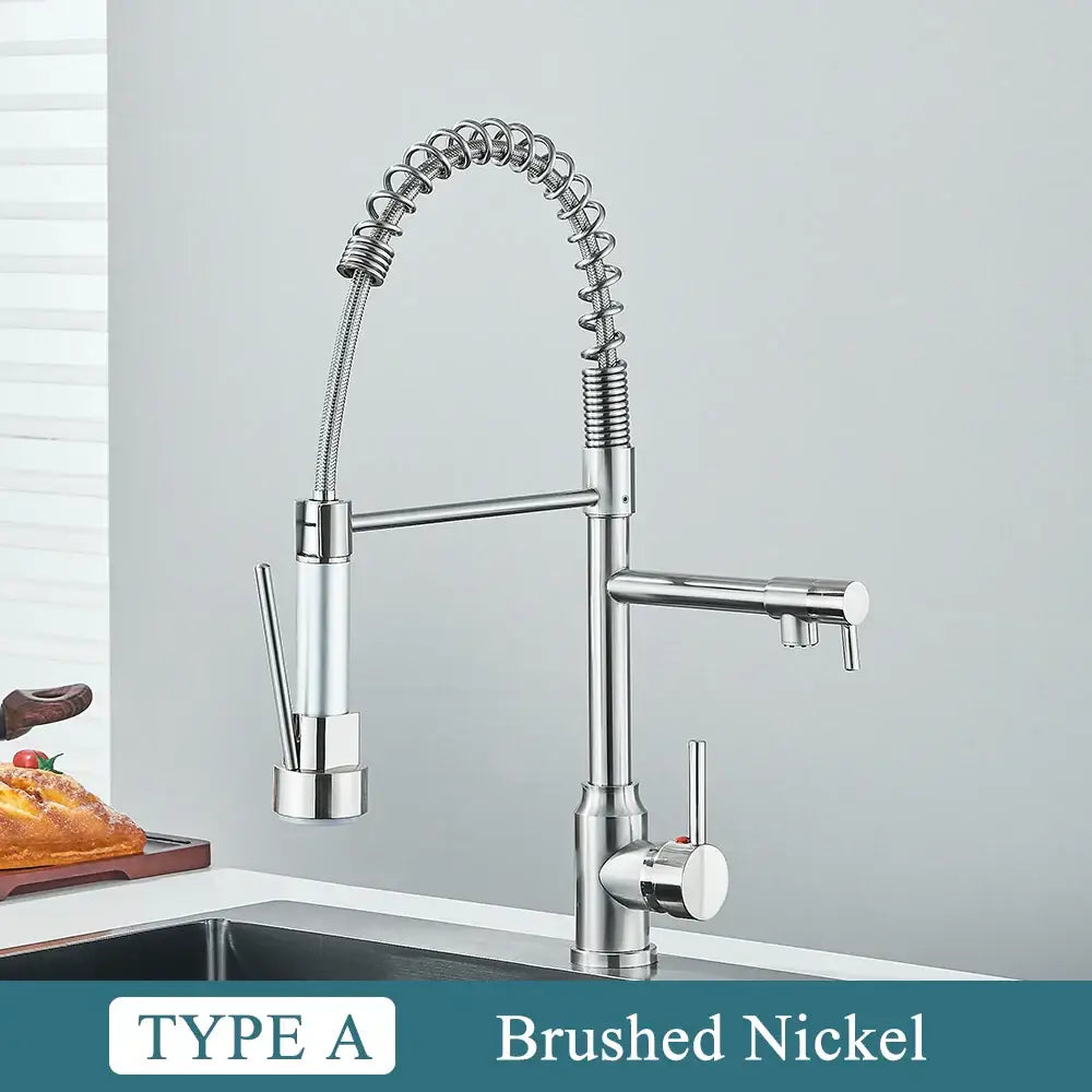 Black Brass Sprayer Faucet