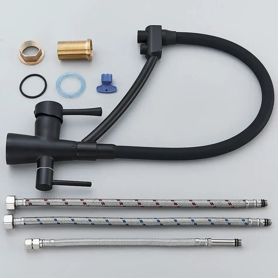 Black Purification Kitchen Faucet
