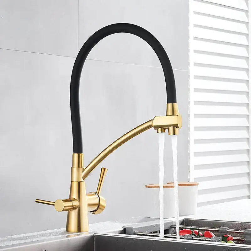 Black Purification Kitchen Faucet