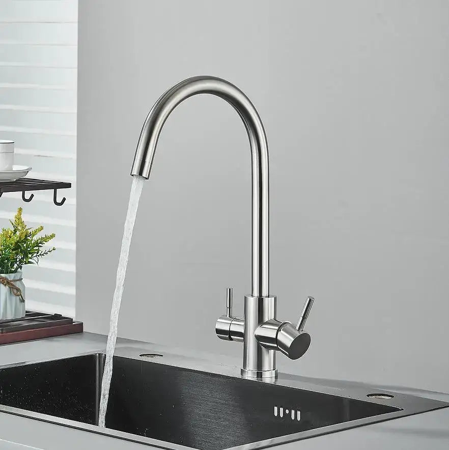 Black 360° Filter Faucet