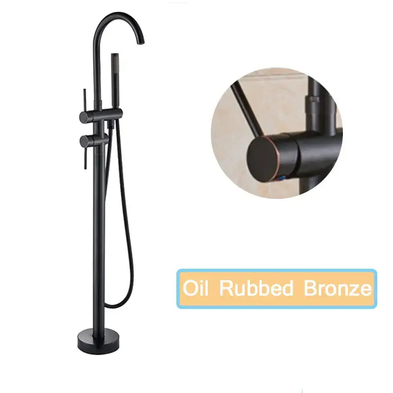 Matte Black Bathtub Faucet