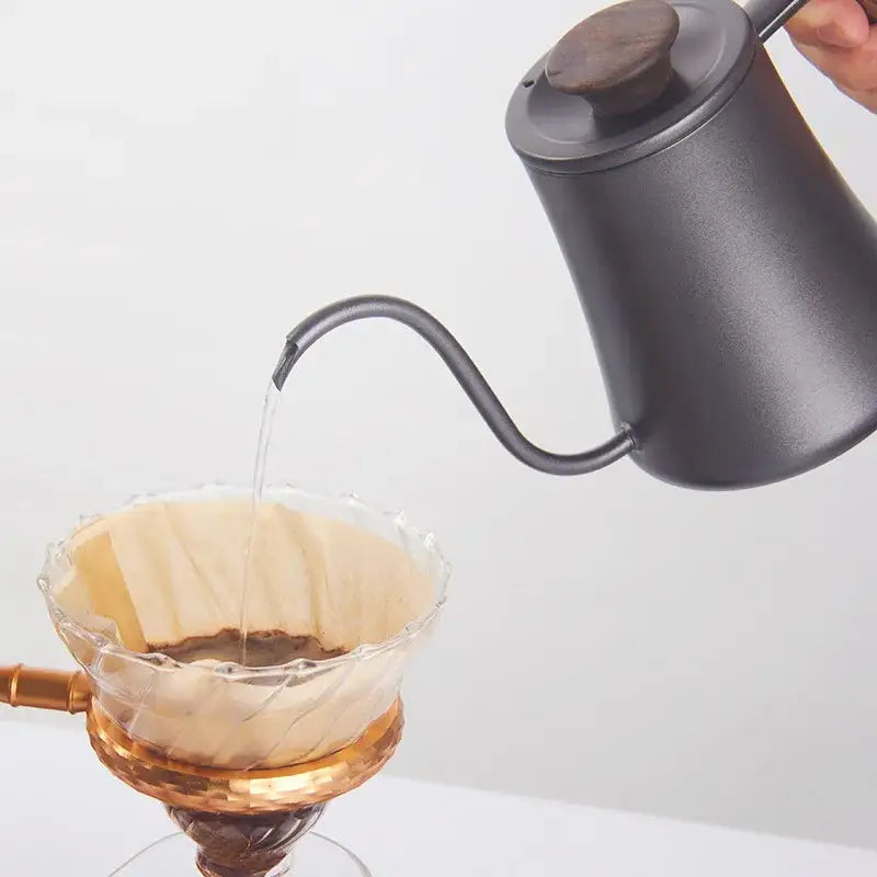 Black Gooseneck Pour Kettle
