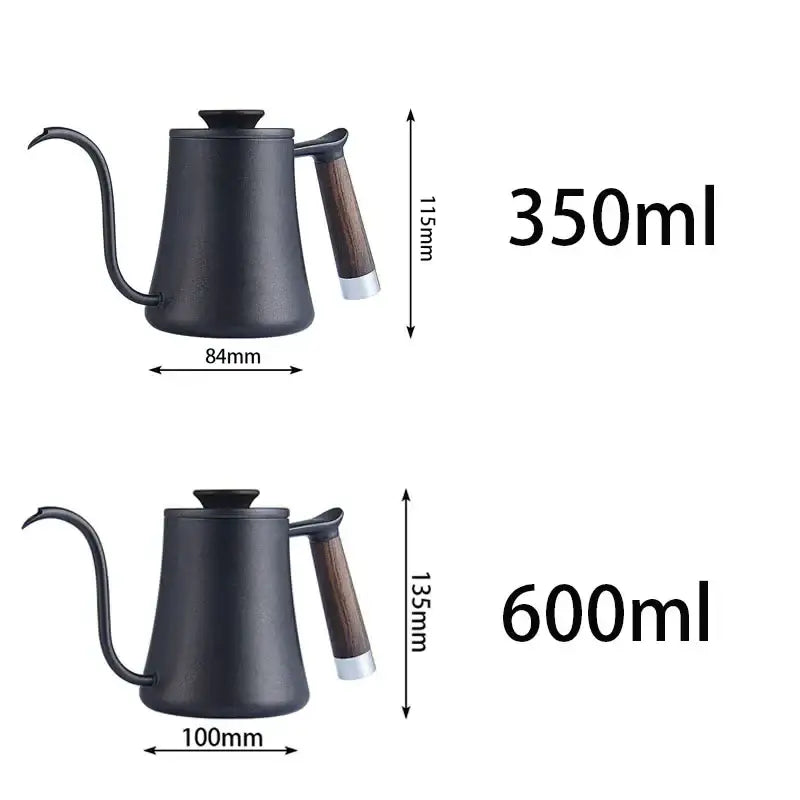 Black Gooseneck Pour Kettle
