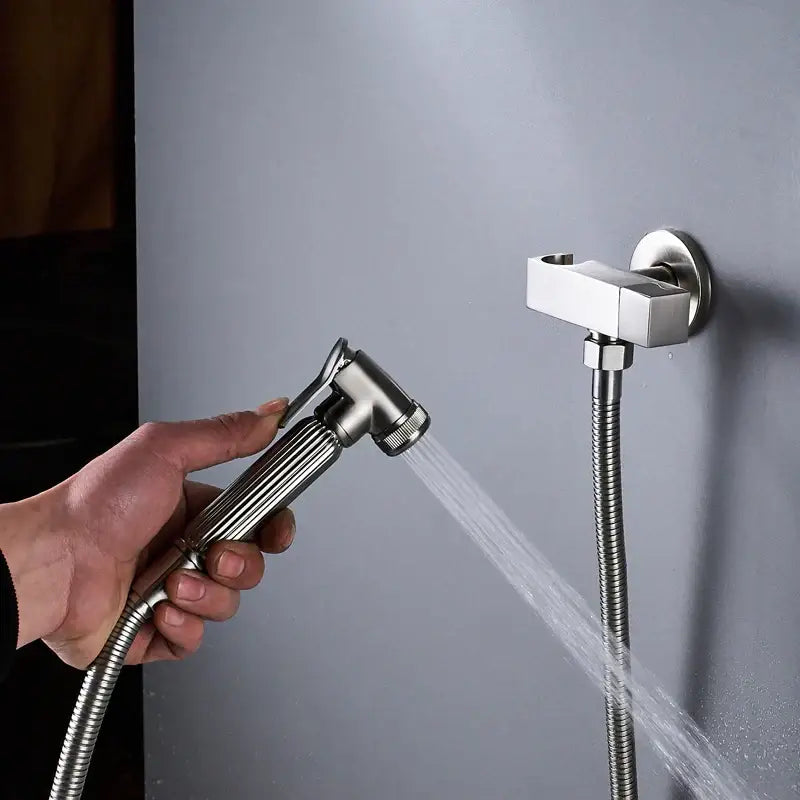 Black Handheld Bidet Faucet