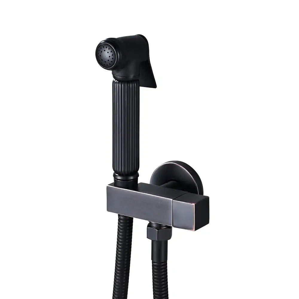 Black Handheld Bidet Faucet