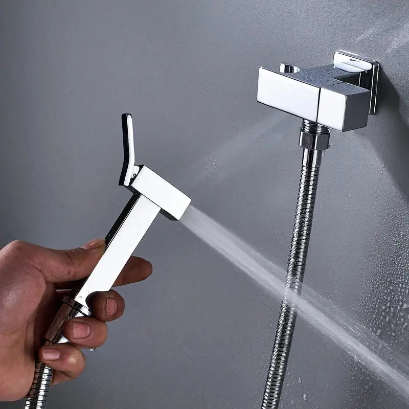 Black Handheld Bidet Faucet
