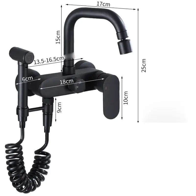 Matte Black Mixer Tap
