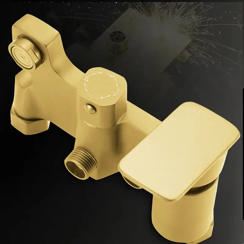 Matte Black Handheld Shower Faucet