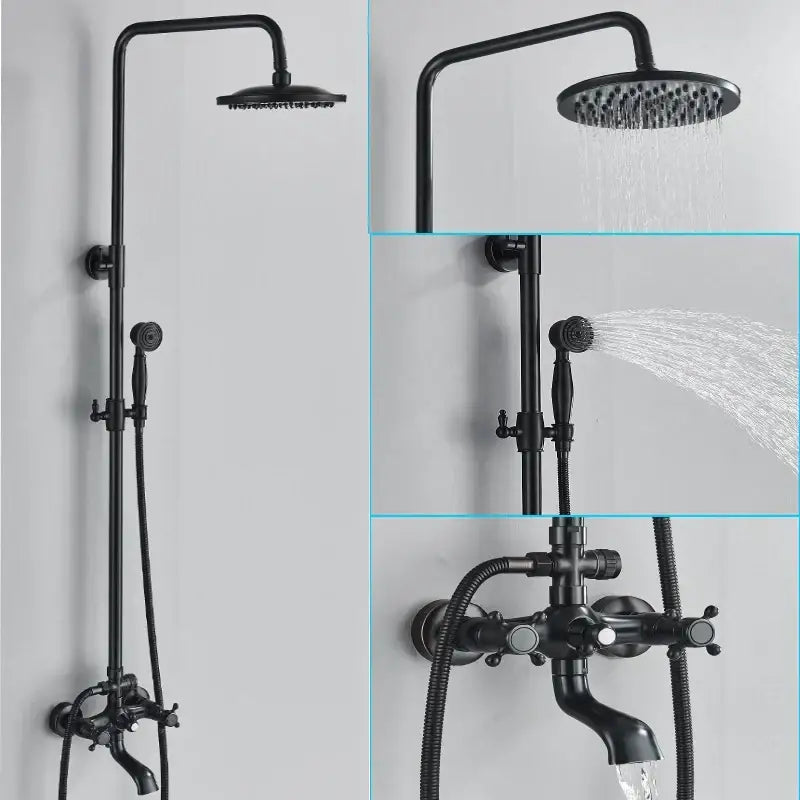 Matte Black Shower Faucet