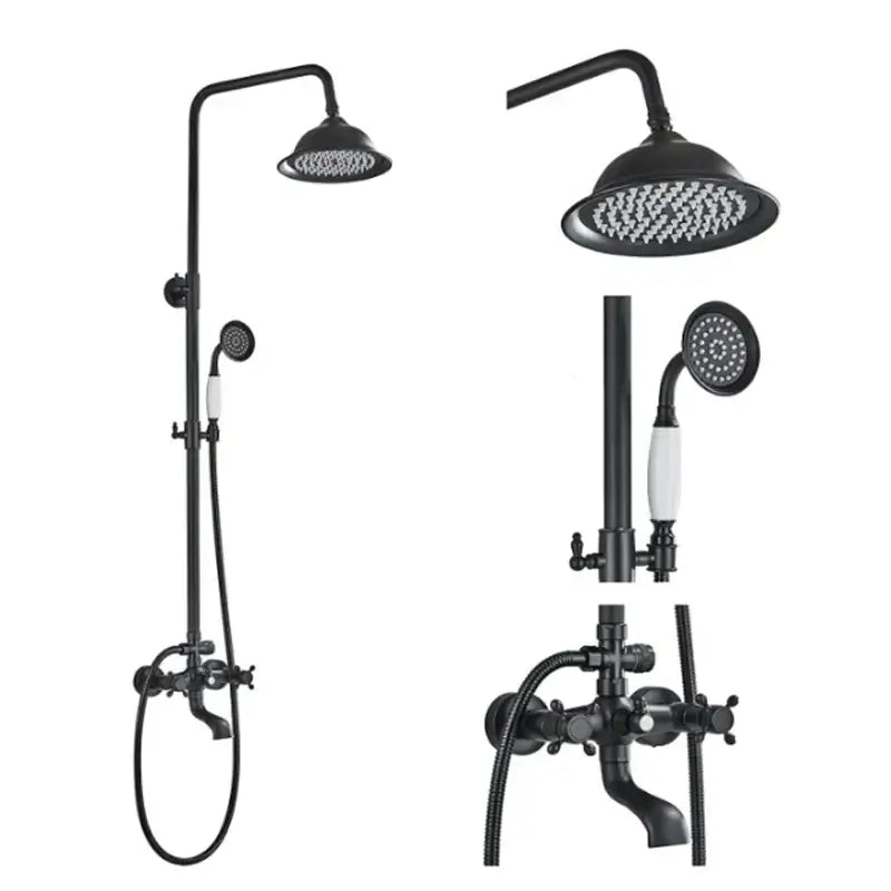Matte Black Shower Faucet
