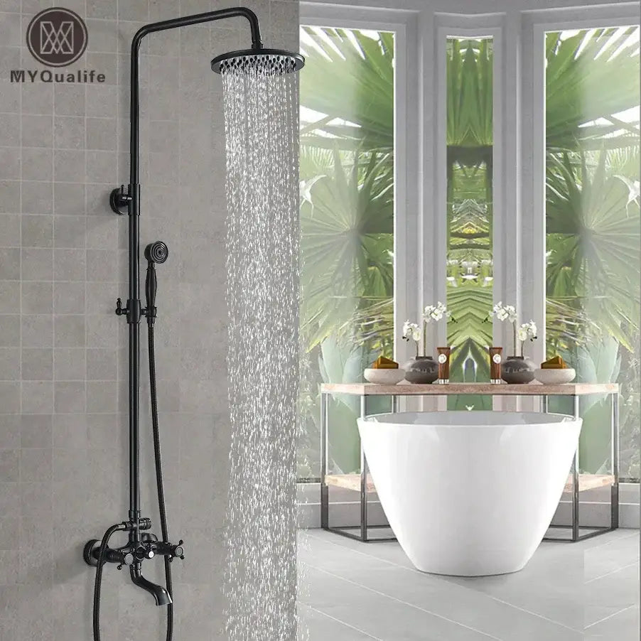 Matte Black Shower Faucet