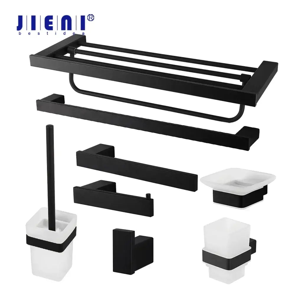Black Stainless Hardware Set