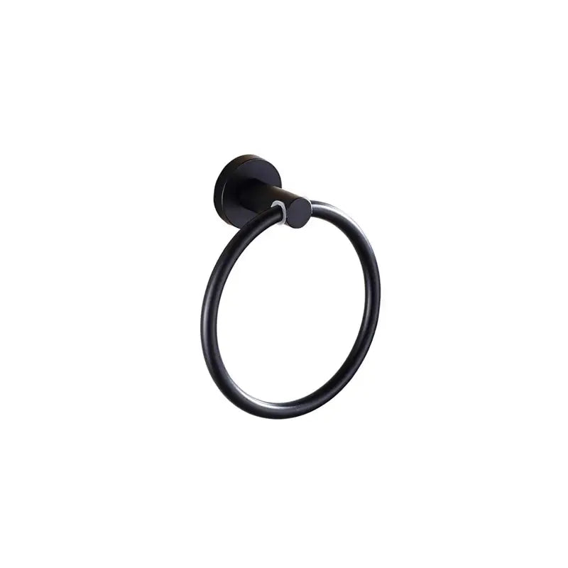 Black Stainless Towel Set
