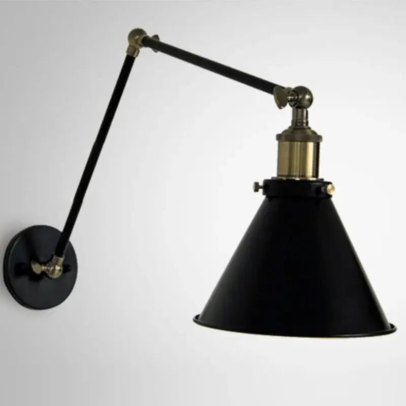 Black Umbrella Wall Lights
