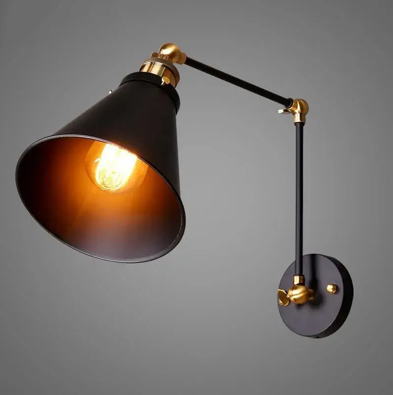 Black Umbrella Wall Lights