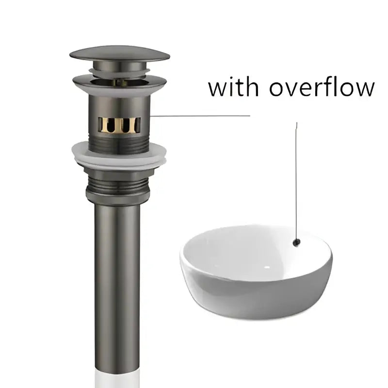 Brushed Gold Drain Assembly